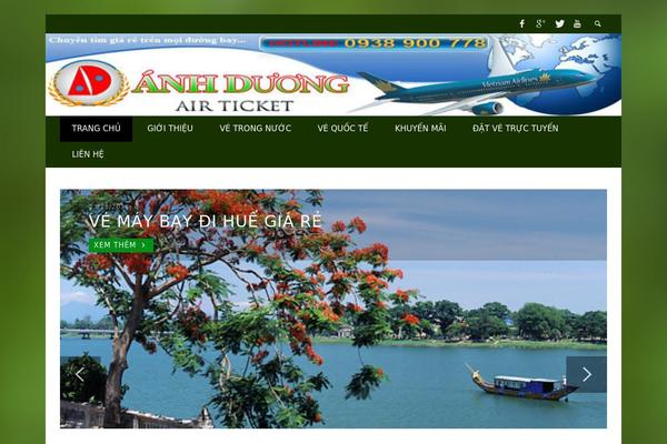 PRESSO theme site design template sample