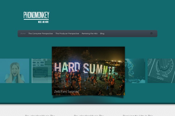 Envisioned theme site design template sample
