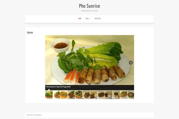 Zenon Lite theme site design template sample