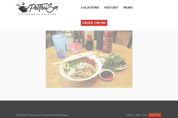 Pinnacle theme site design template sample