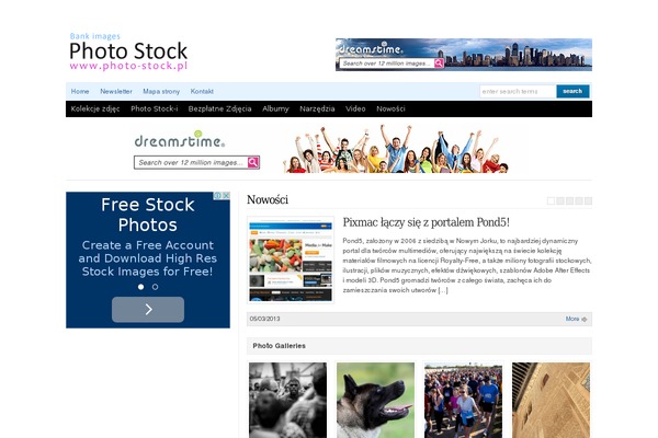 photo-stock.pl site used Wp-davinci_basic