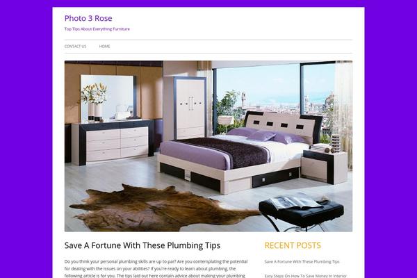 Tiny Forge theme site design template sample