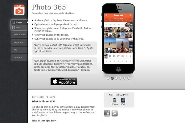 Appifywp theme site design template sample