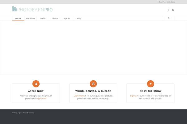 Enfold theme site design template sample