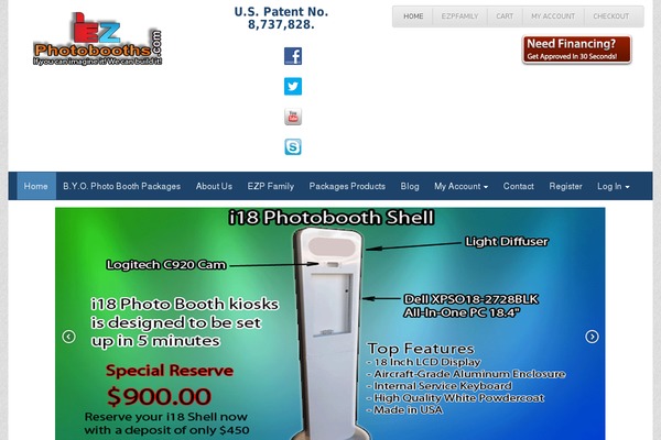 Site using Dessky Responsive Slider plugin