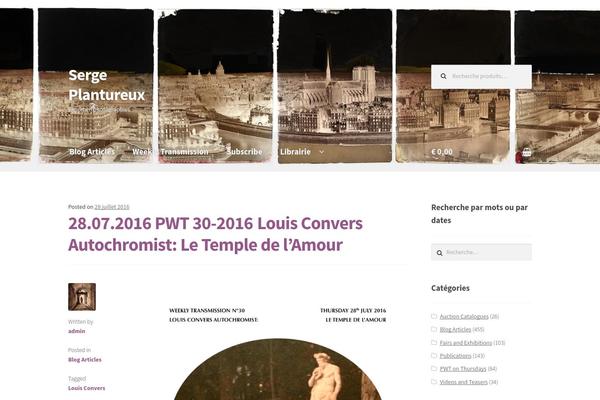 Storefront theme site design template sample