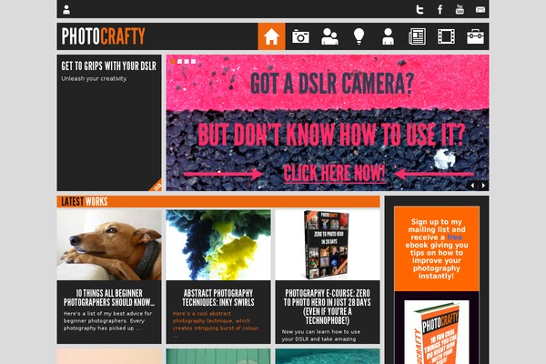 Creativelife theme site design template sample