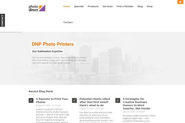 Site using MailChimp Top Bar plugin
