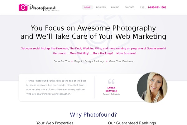 Site using jQuery Smooth Scroll plugin