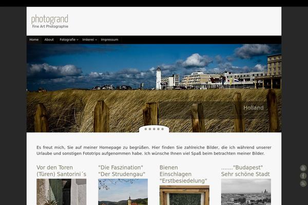Tempera theme site design template sample