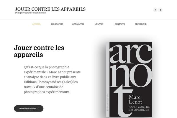 Writer-ancora theme site design template sample