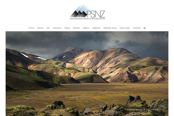 Total Child theme site design template sample