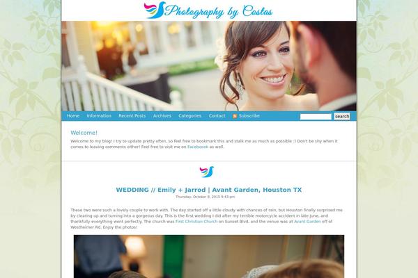 ProPhoto 3 theme site design template sample