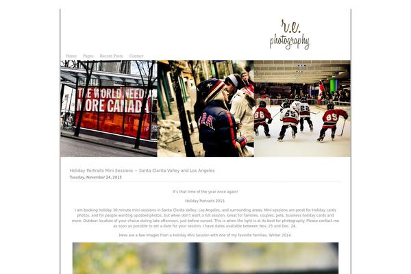 ProPhoto 2 theme site design template sample