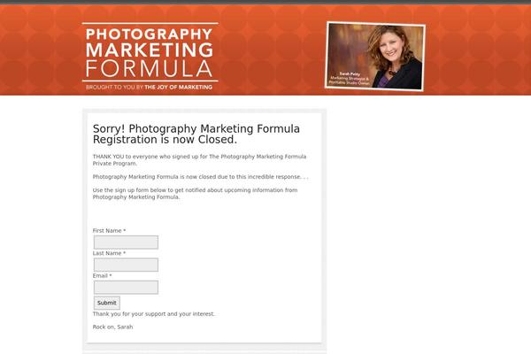 Continuum theme site design template sample