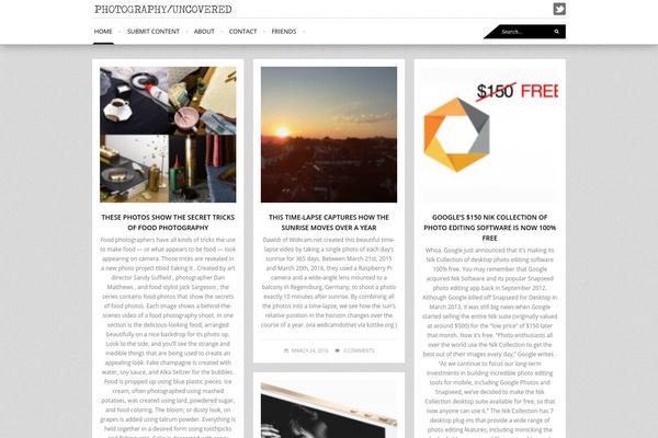 Fashionista theme site design template sample