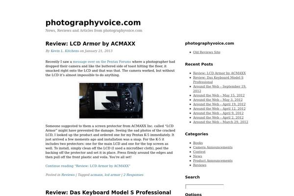 Hybrid theme site design template sample