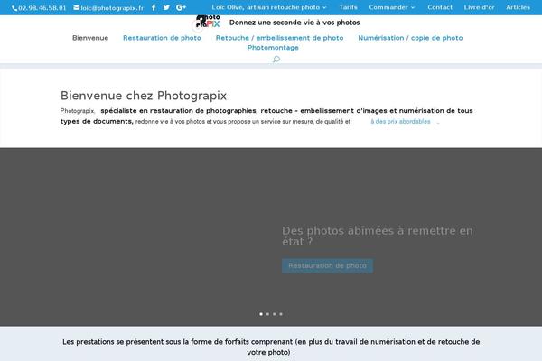 Site using TablePress plugin