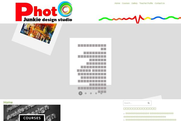 Temptation theme site design template sample