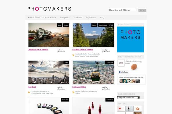 Snapshot theme site design template sample