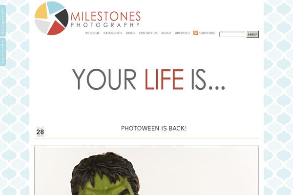 Prophoto4 theme site design template sample