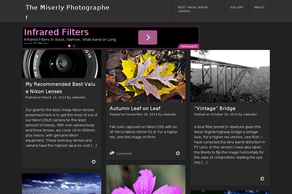 Visual theme site design template sample