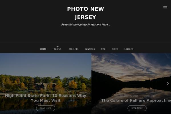 Photonote theme site design template sample
