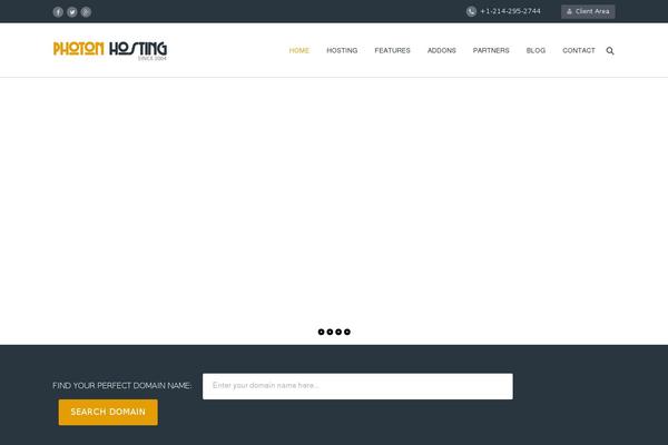 Arkahost theme site design template sample