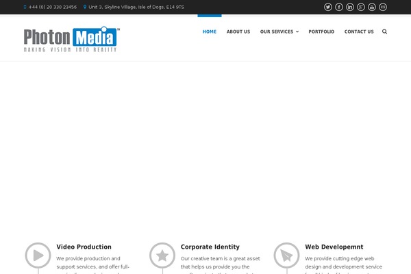 photonmedia.co.uk site used Pentatonic