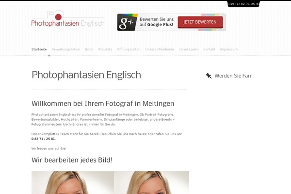 Folioway theme site design template sample