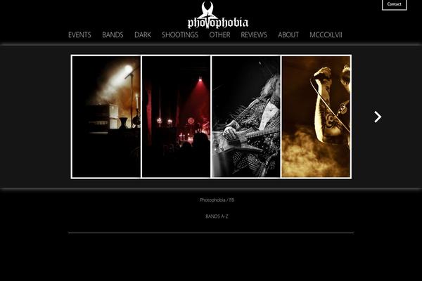 Minimatica theme site design template sample