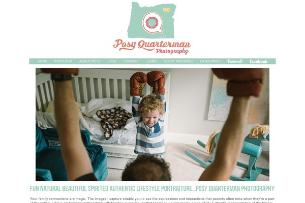 Prophoto4 theme site design template sample