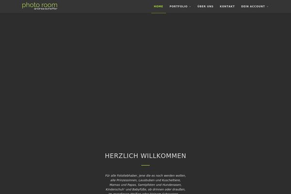 Photography theme site design template sample