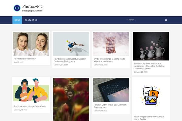 Mero Magazine theme site design template sample