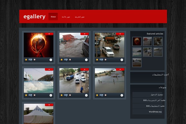 Site using Grid-gallery-ready plugin