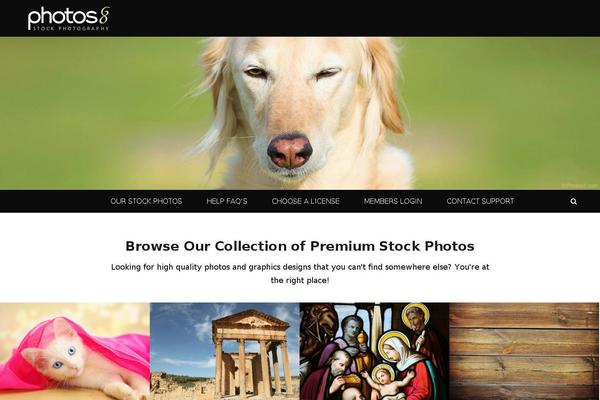 Gridlove theme site design template sample