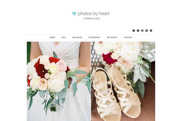 Prophoto4 theme site design template sample