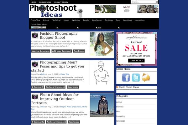 Site using Photection plugin