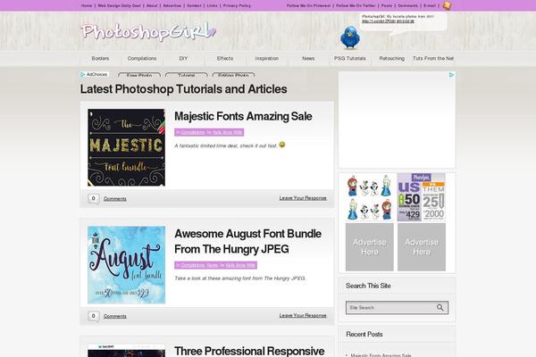 Site using Pinterest RSS Widget plugin