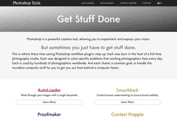 Starter theme site design template sample