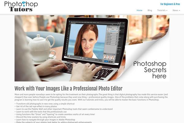 Customizr-child theme site design template sample