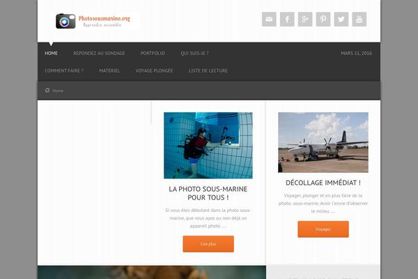 Streamline Pro theme site design template sample