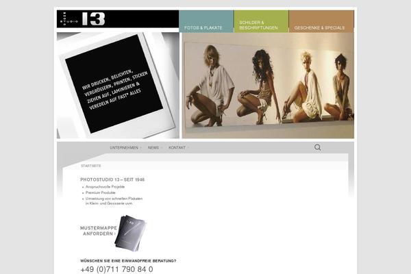 Tiny Framework theme site design template sample