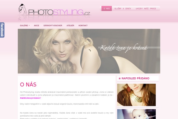 photostyling.cz site used Ecelebrity