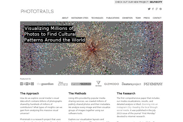 Timewarp theme site design template sample
