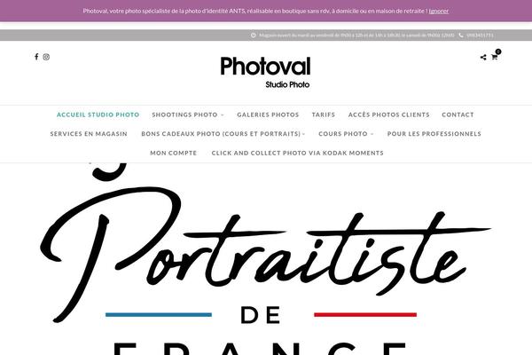 PhotoMe theme site design template sample