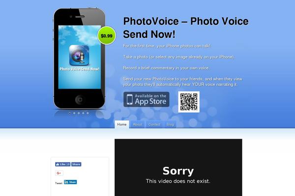 photovoicesendnow.com site used Iphone App