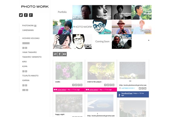 HorizontalGridRes theme websites examples
