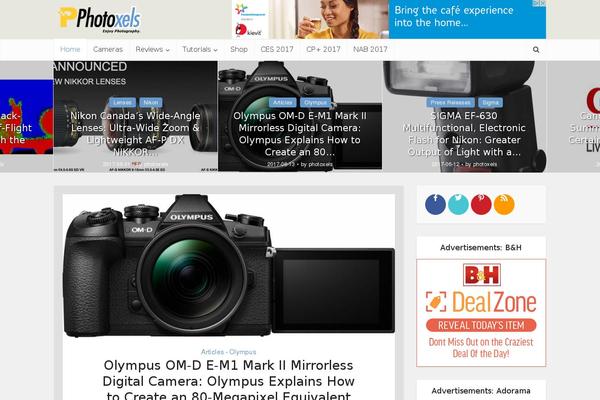 Site using Meks-easy-social-share plugin