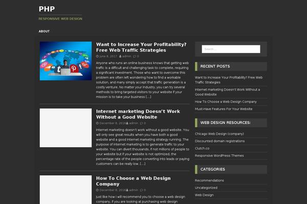 phpbb3responsive.com site used Rohas-lite